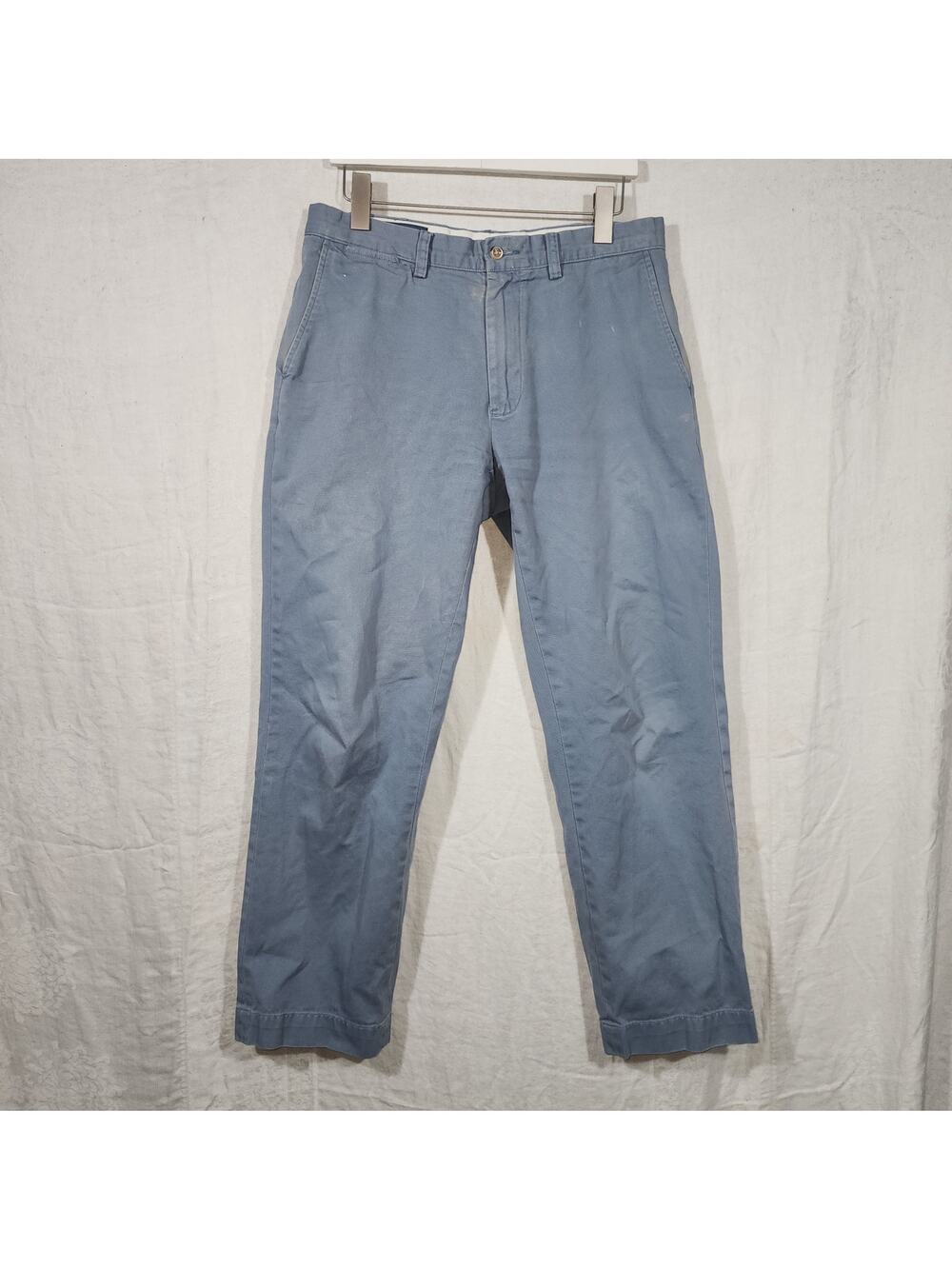 RALPH LAUREN 34x30 distressed Preston Pant Old Money 100% Cotton
